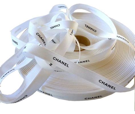 ruban chanel blanc|Ruban .